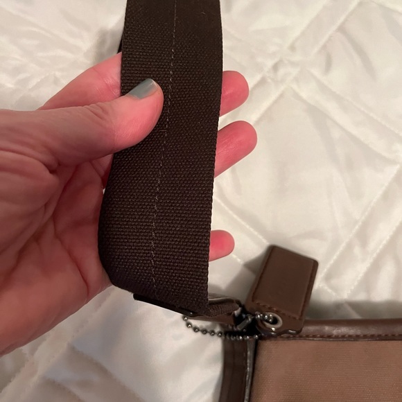 Coach Distressed CamdenTech canvas & leather messenger bag-Great all around bag - Picture 8 of 16